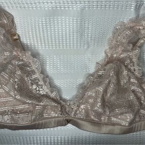 Victoria’s Secret Lace Bralette in Light Pink